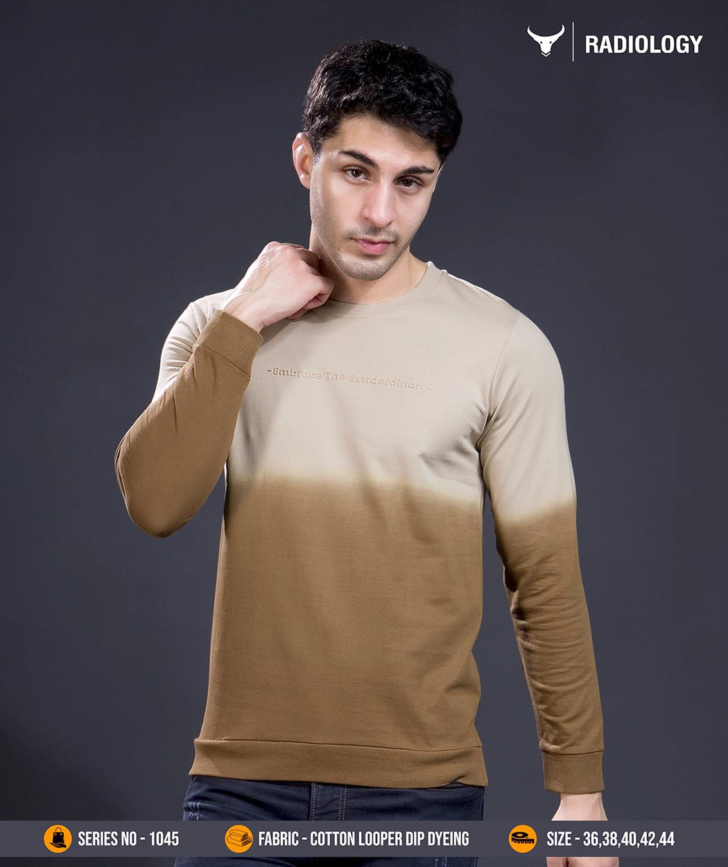 Series No 1045 Radiology Cotton Looper Mens Tshirts Wholesaler Gujarat