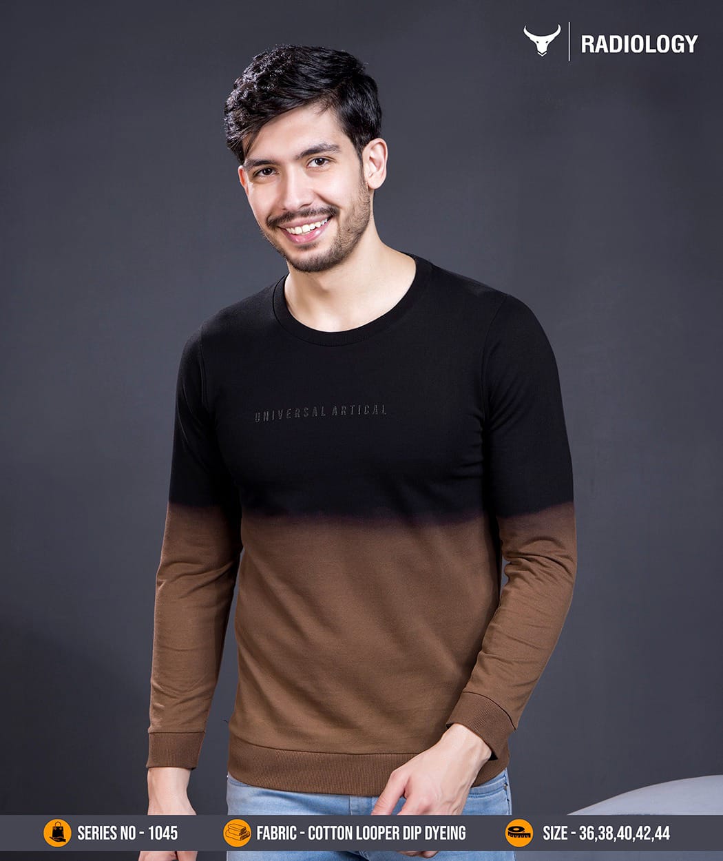 Series No 1045 Radiology Cotton Looper Mens Tshirts Wholesaler Gujarat