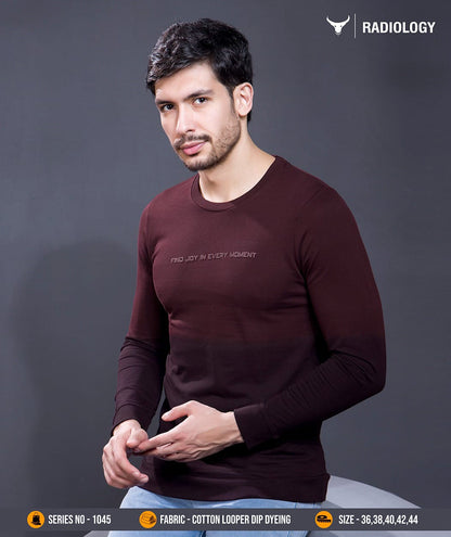 Series No 1045 Radiology Cotton Looper Mens Tshirts Wholesaler Gujarat