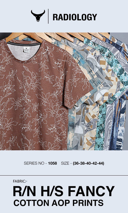 Series No 1058 Radiology Cotton Mens Tshirts Wholesale Price