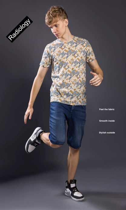 Series No 1058 Radiology Cotton Mens Tshirts Wholesale Price