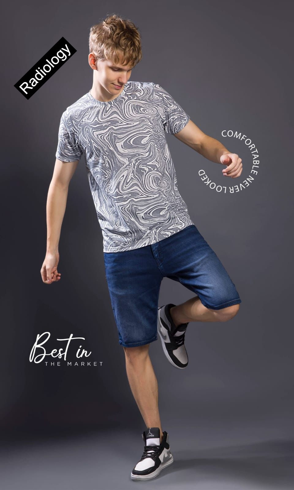 Series No 1058 Radiology Cotton Mens Tshirts Wholesale Price