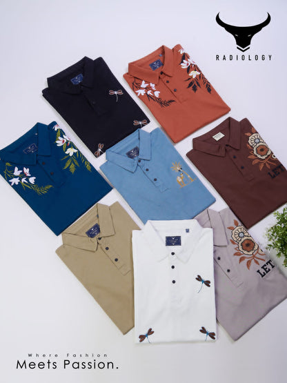 Series No 1236 Radiology Feather Knit Mens Tshirts Supplier