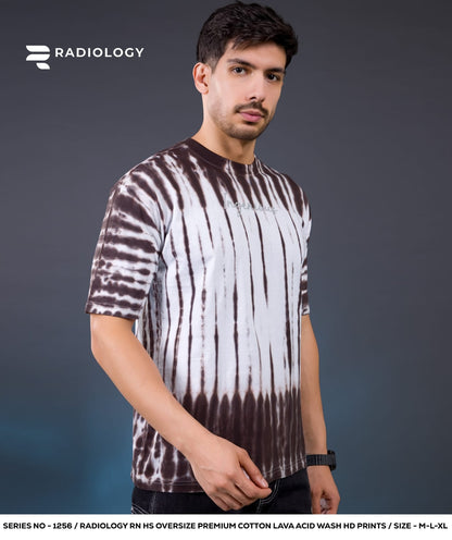 Series No 1256 Oversize Radiology Biowash Unisex Tshirt Wholesale