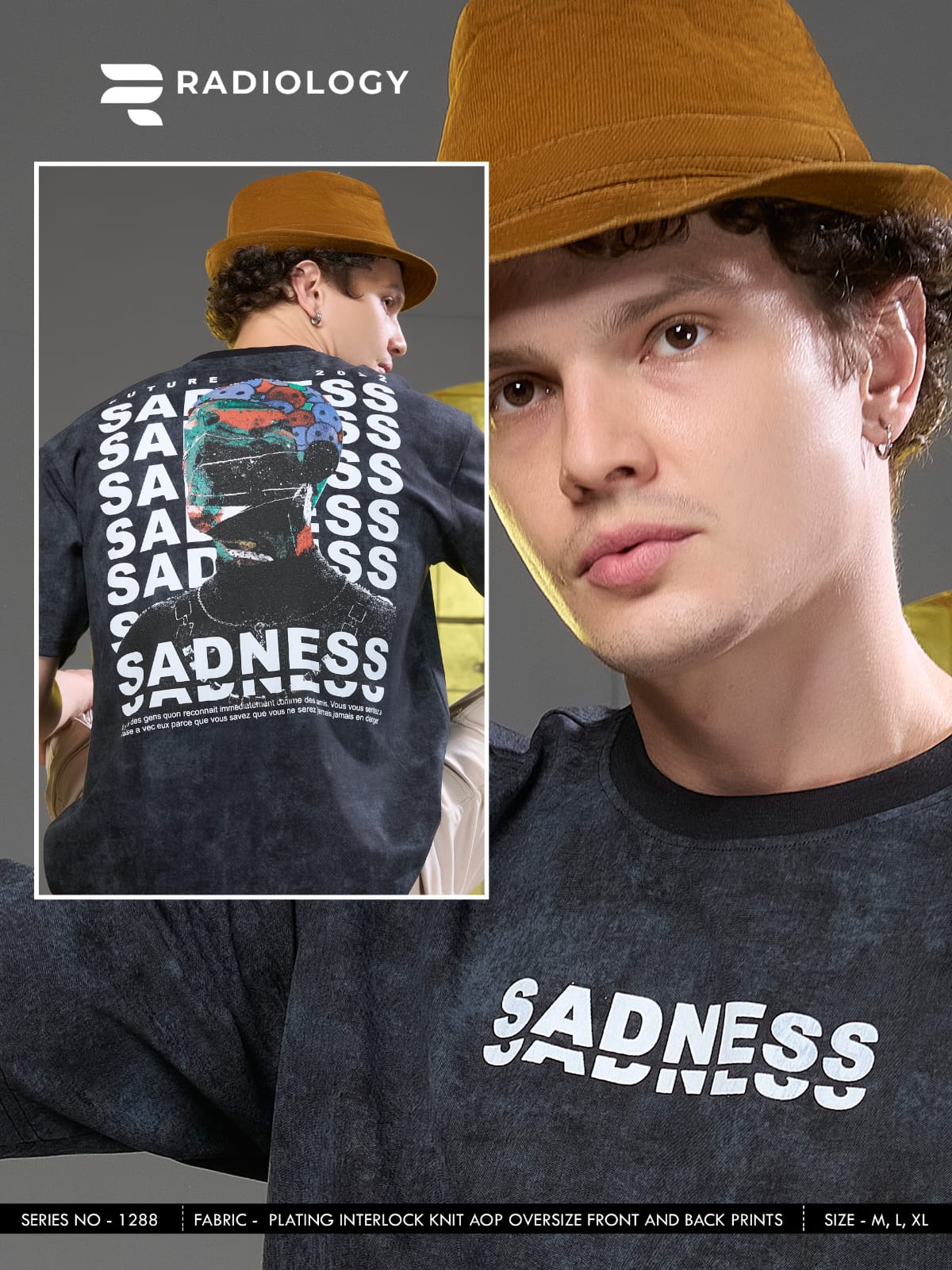 Series No 1288 Oversize Radiology Imported Mens Tshirts Supplier Ahmedabad