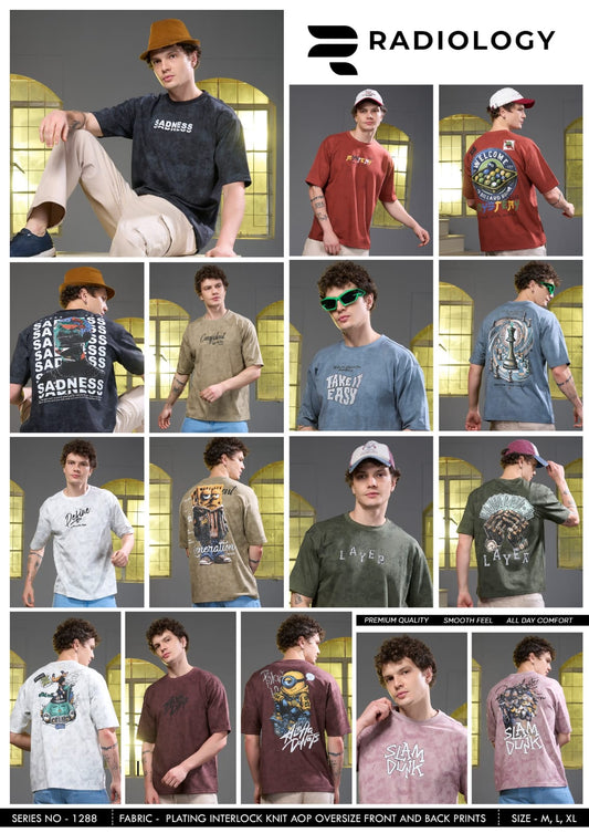 Series No 1288 Oversize Radiology Imported Mens Tshirts Supplier Ahmedabad