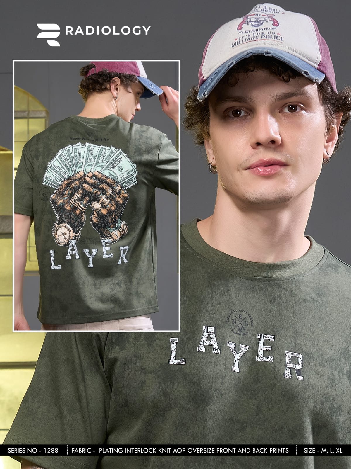 Series No 1288 Oversize Radiology Imported Mens Tshirts Supplier Ahmedabad