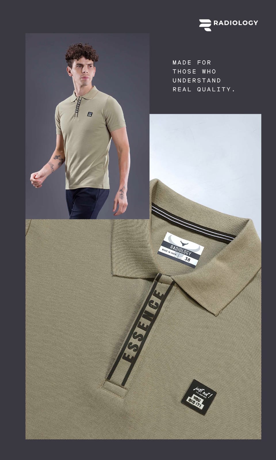 Series No 1310 Radiology Interlock Mens Tshirts Exporter