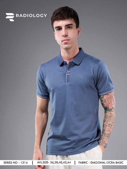 Series No 1314 Radiology Lycra Knit Mens Tshirts Wholesale Rate