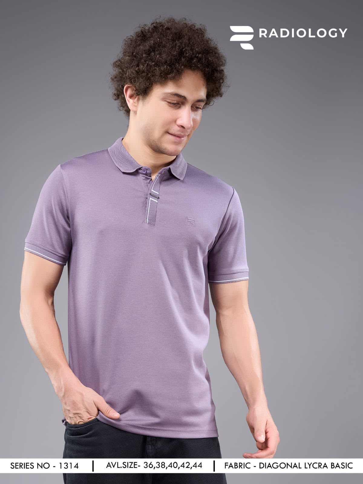 Series No 1314 Radiology Lycra Knit Mens Tshirts Wholesale Rate