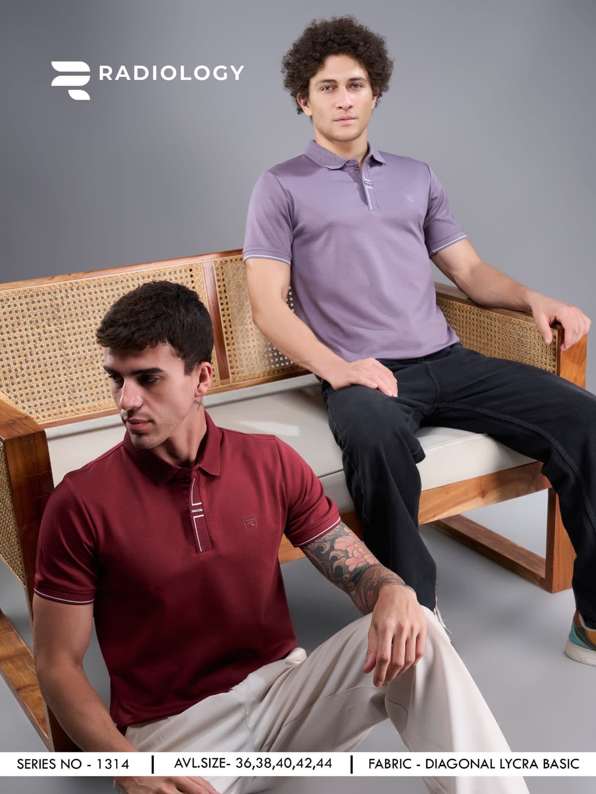 Series No 1314 Radiology Lycra Knit Mens Tshirts Wholesale Rate