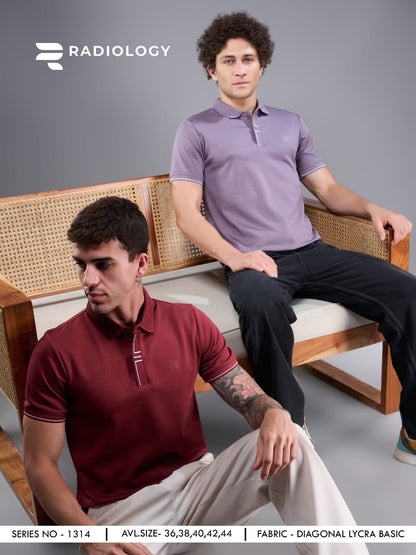Series No 1314 Radiology Lycra Knit Mens Tshirts Wholesale Rate