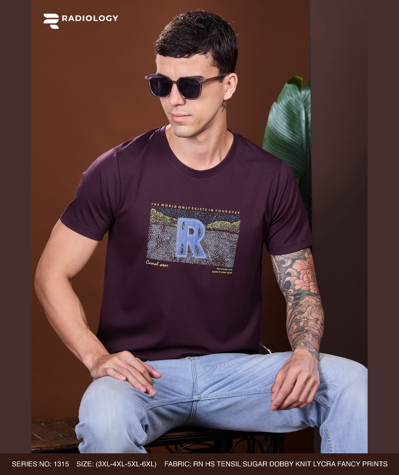 Series No 1315 Radiology Knit Mens Tshirts Manufacturer Ahmedabad