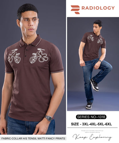Series No 1318 Radiology Tencil Lycra Mens Tshirts Manufacturer Ahmedabad