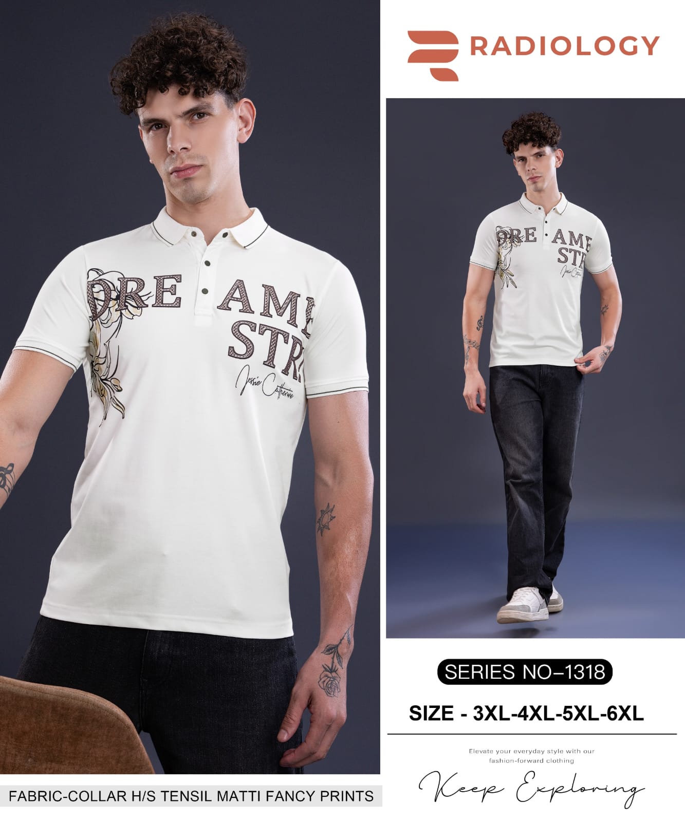 Series No 1318 Radiology Tencil Lycra Mens Tshirts Manufacturer Ahmedabad