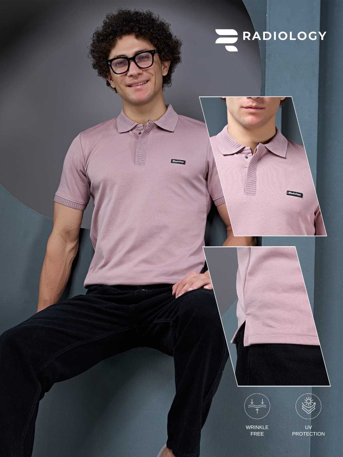 Series No 1327 Double Patti Radiology Knit Mens Tshirts Supplier Ahmedabad