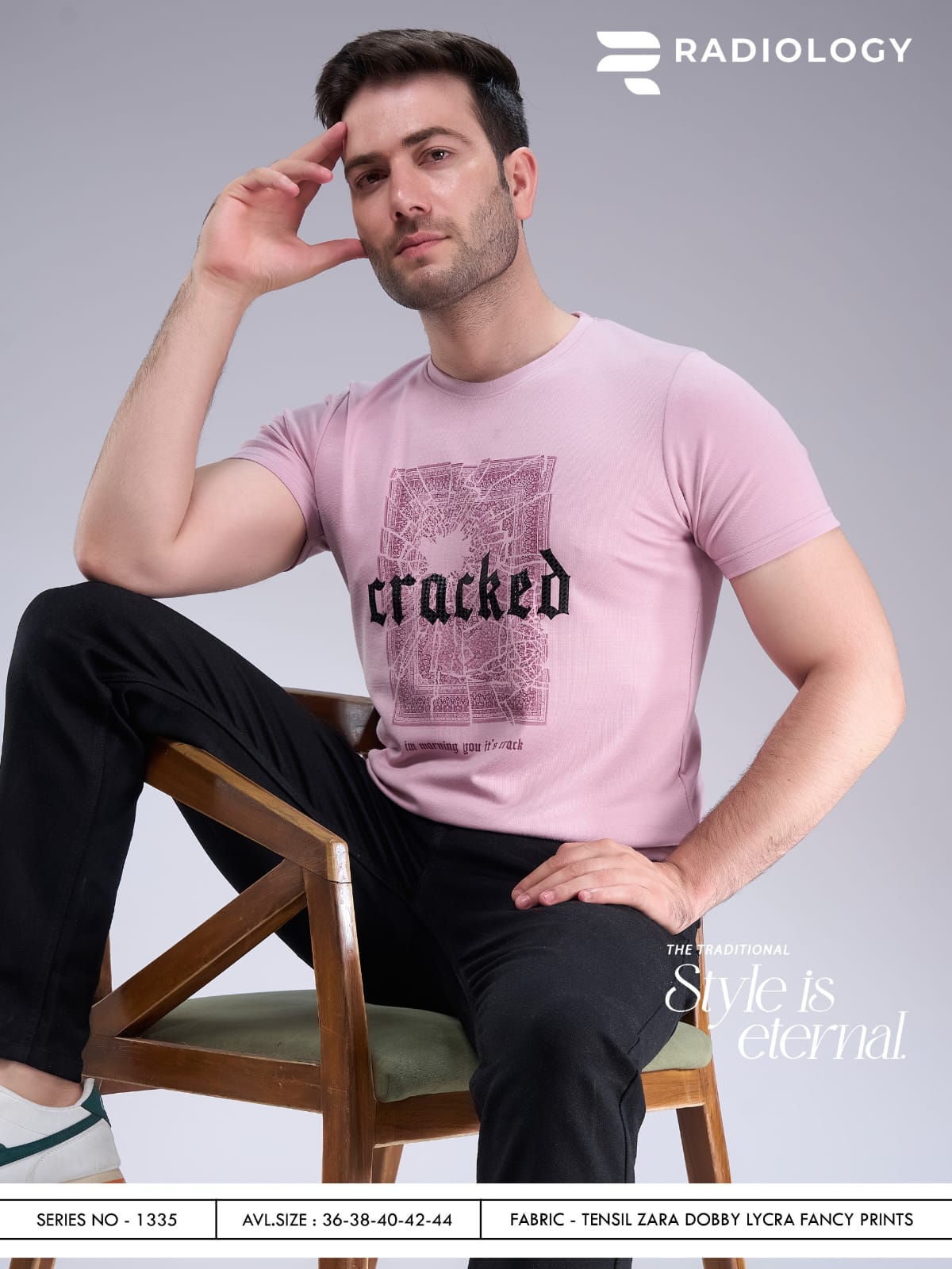 Series No 1335 Radiology Dobby Mens Tshirts Wholesale Rate