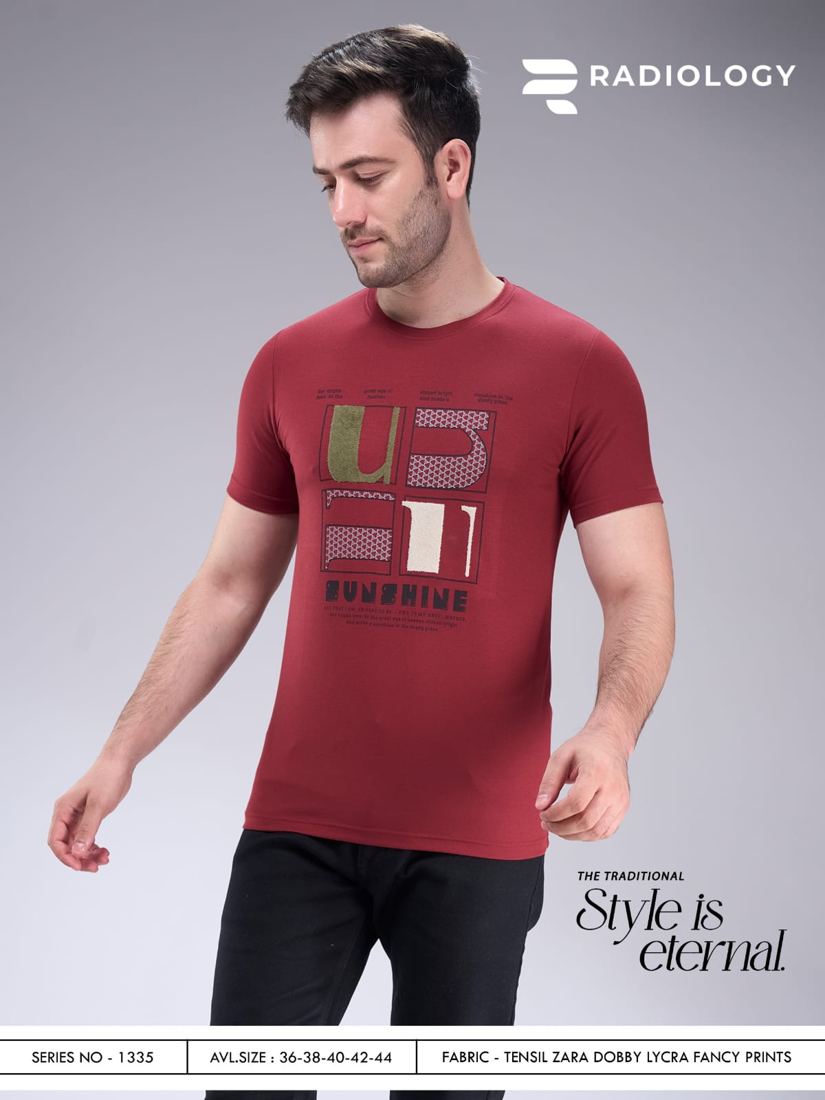 Series No 1335 Radiology Dobby Mens Tshirts Wholesale Rate