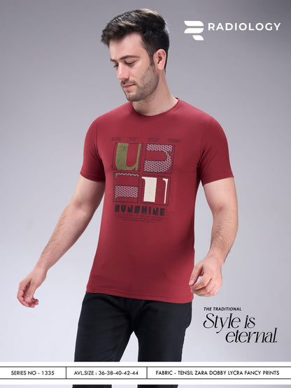 Series No 1335 Radiology Dobby Mens Tshirts Wholesale Rate