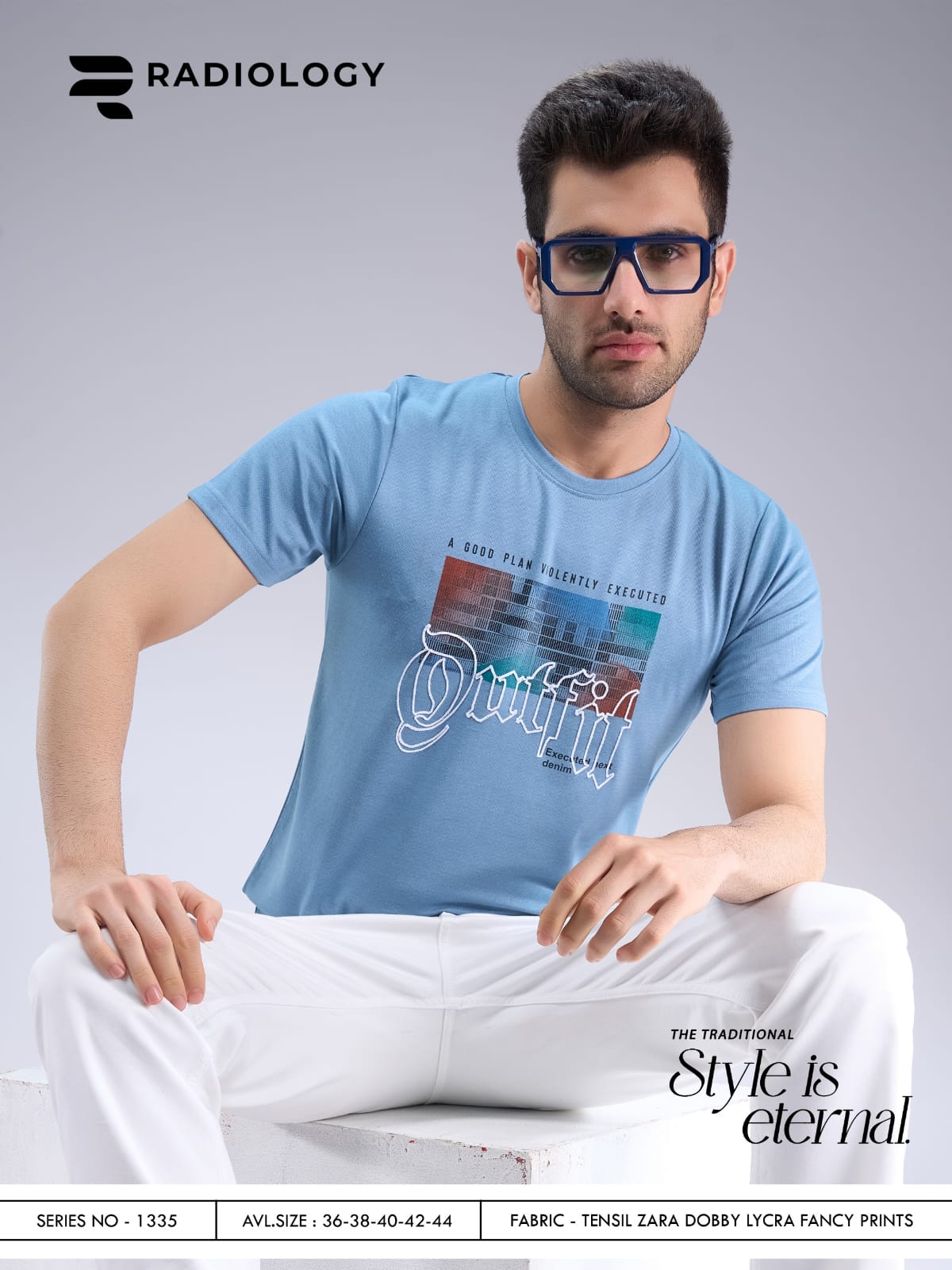 Series No 1335 Radiology Dobby Mens Tshirts Wholesale Rate