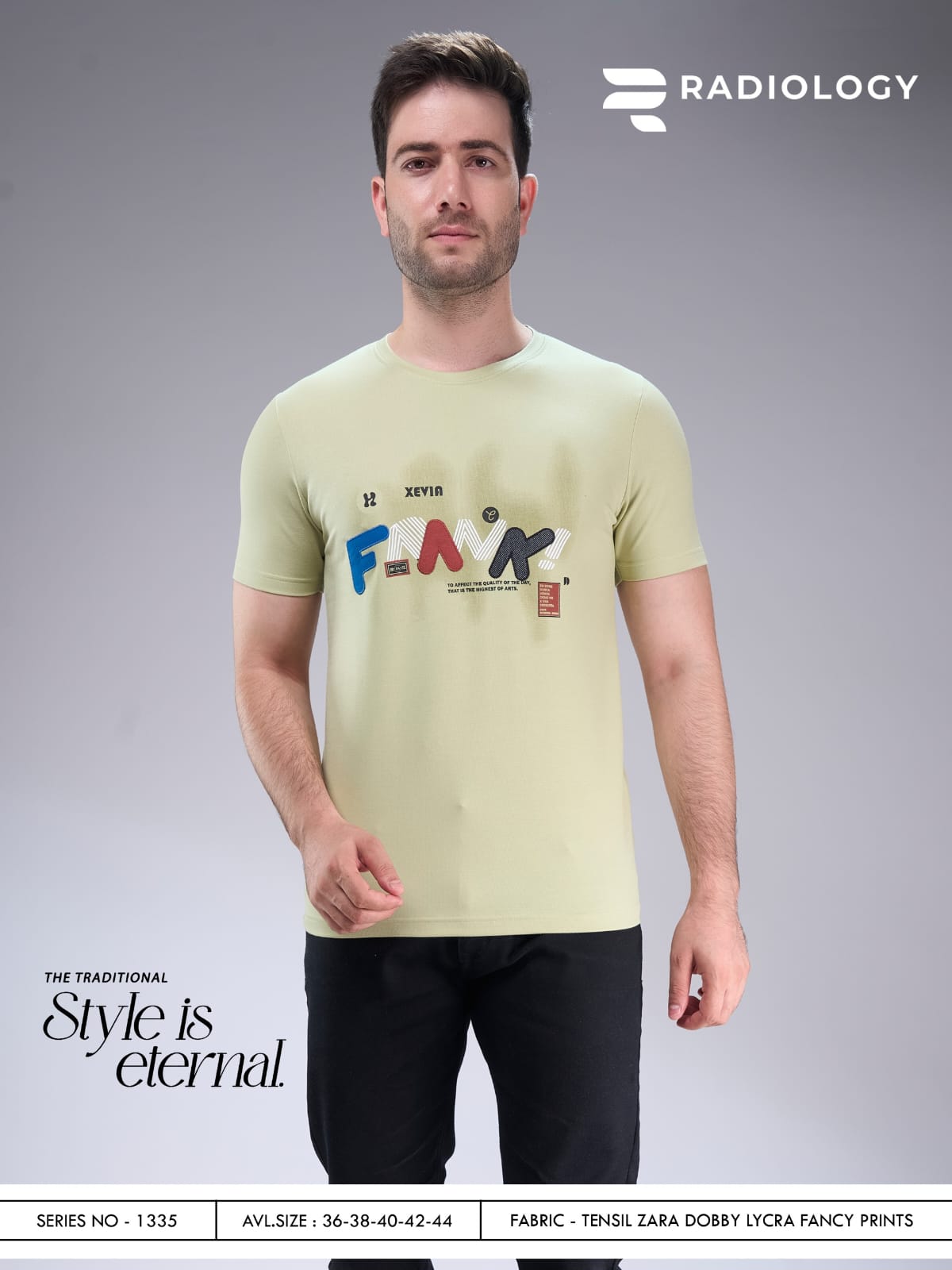 Series No 1335 Radiology Dobby Mens Tshirts Wholesale Rate