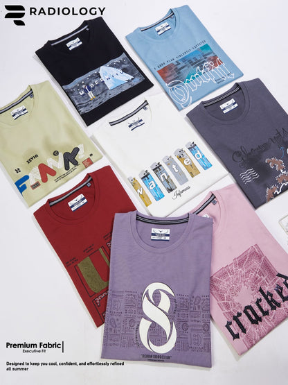 Series No 1335 Radiology Dobby Mens Tshirts Wholesale Rate