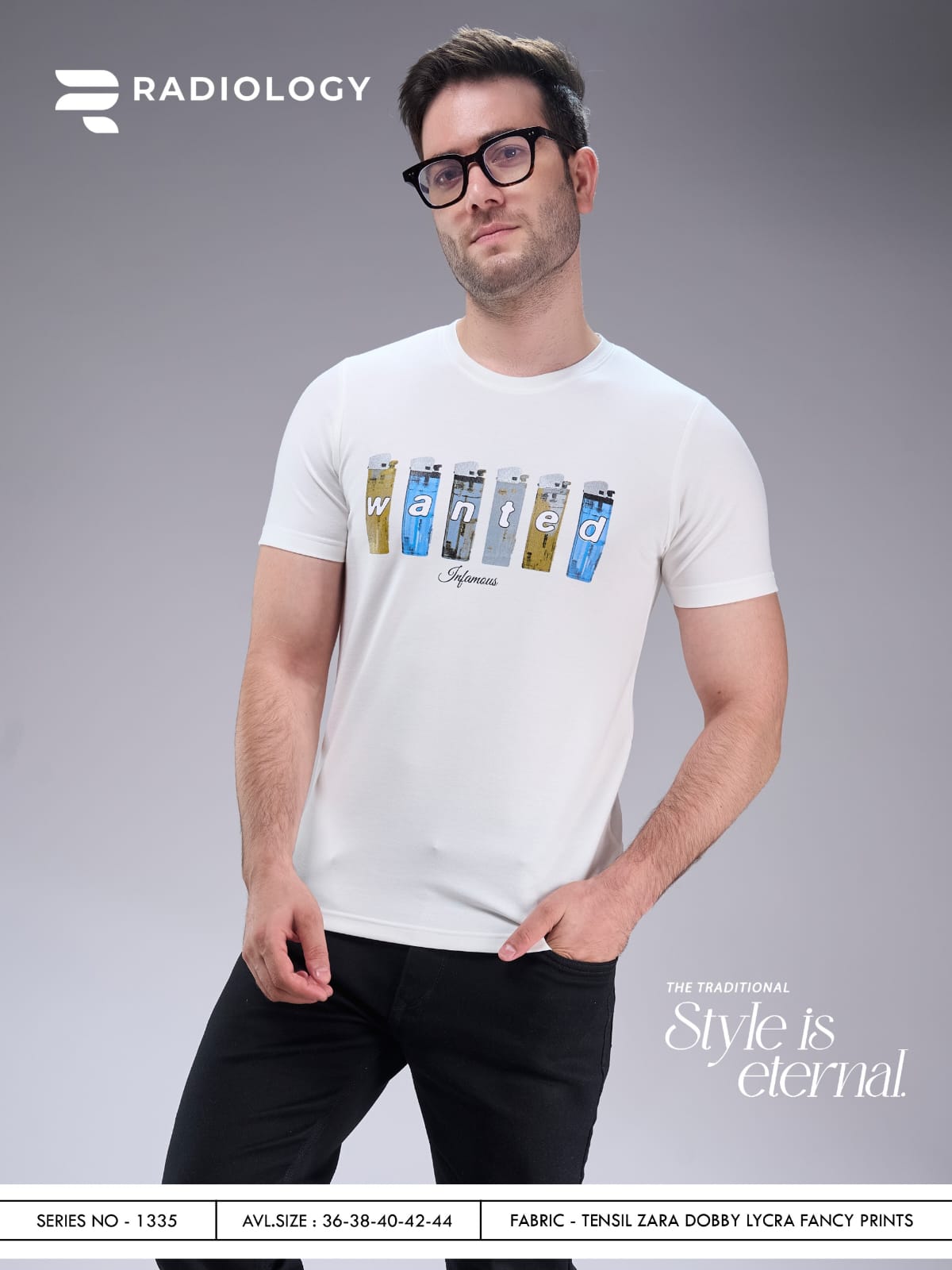 Series No 1335 Radiology Dobby Mens Tshirts Wholesale Rate