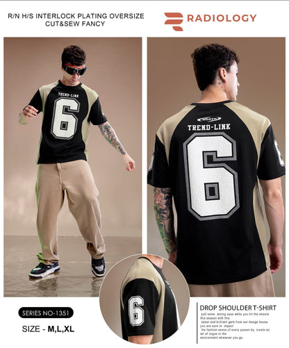 Series No 1351 Oversize Radiology Interlock Mens Tshirts Exporter
