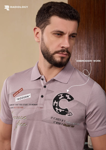 Series No 1366 Collar Radiology Interlock Mens Tshirts Manufacturer Ahmedabad