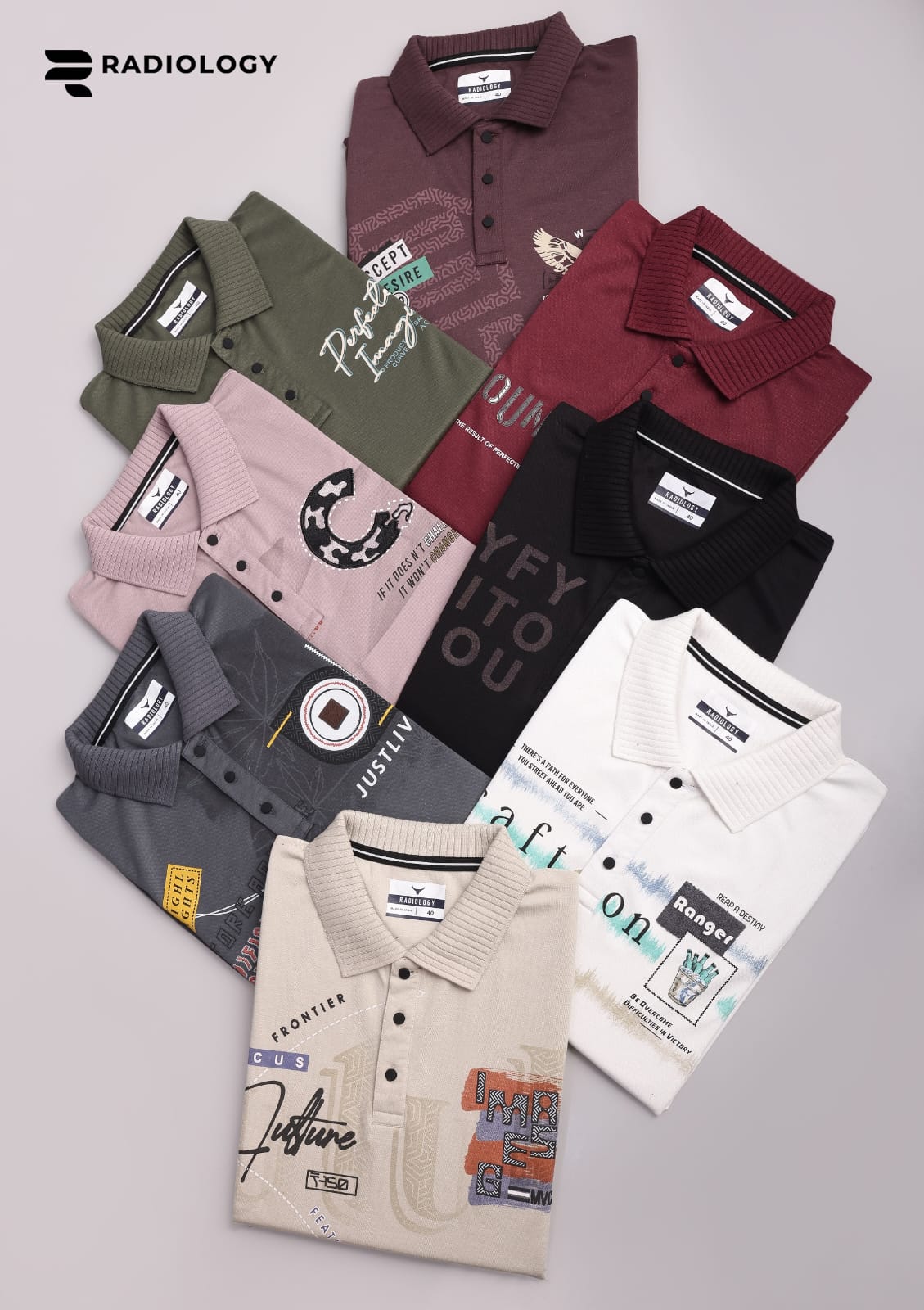 Series No 1366 Collar Radiology Interlock Mens Tshirts Manufacturer Ahmedabad