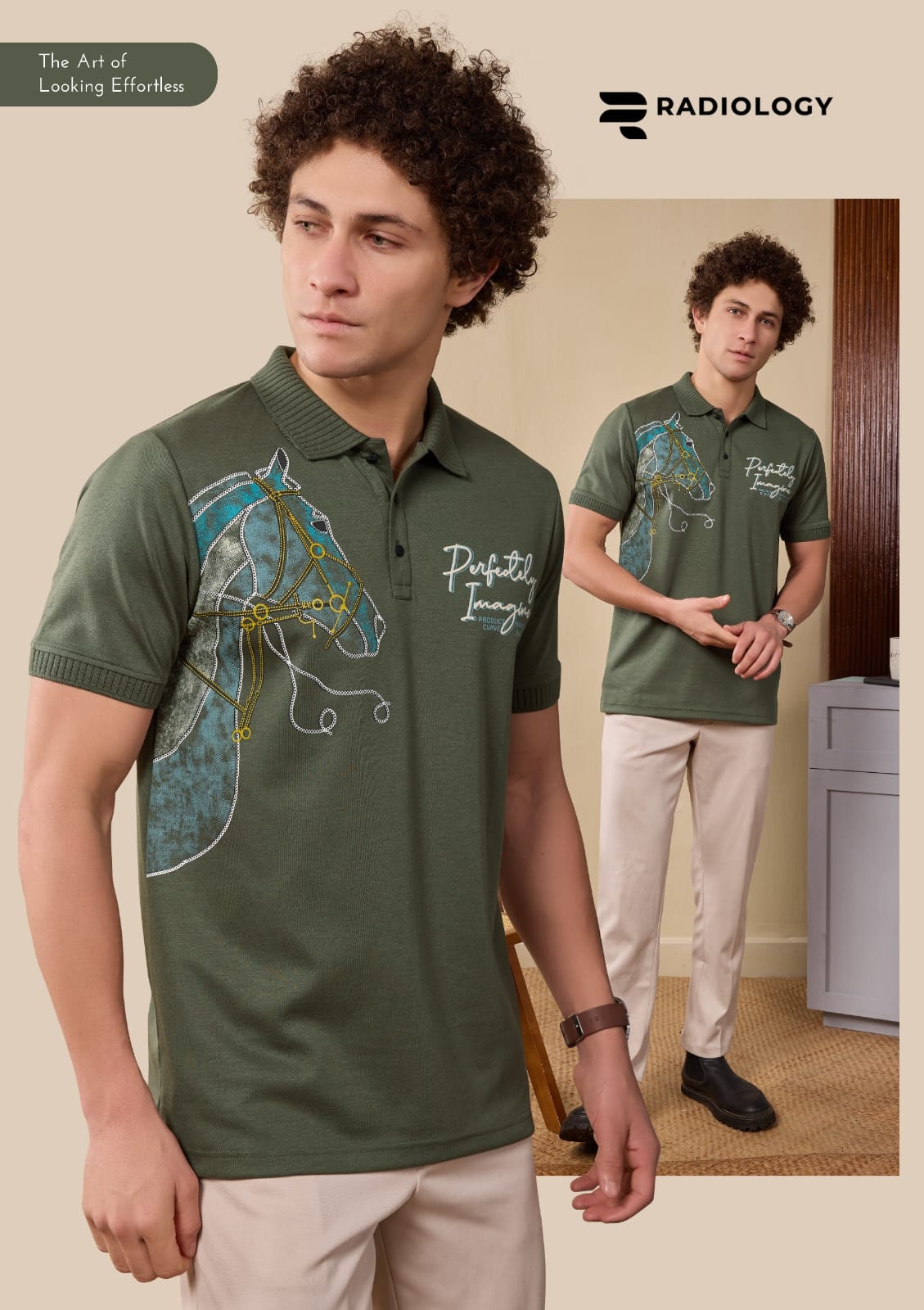 Series No 1366 Collar Radiology Interlock Mens Tshirts Manufacturer Ahmedabad