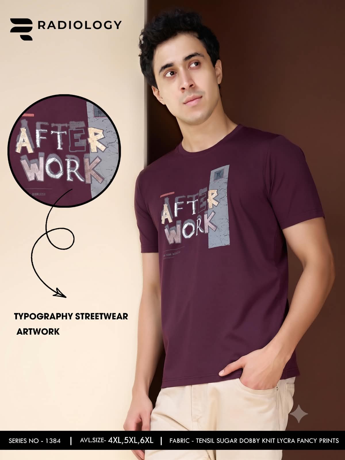 Series No 1384 Radiology Imported Mens Tshirts Manufacturer