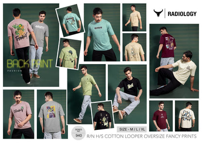 Series No 940 Radiology Cotton Looper Mens Tshirts Wholesaler Ahmedabad