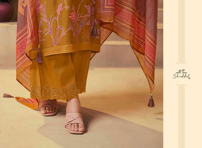 Serina 1001 Shiddat Muslin Pant Style Suits Supplier India