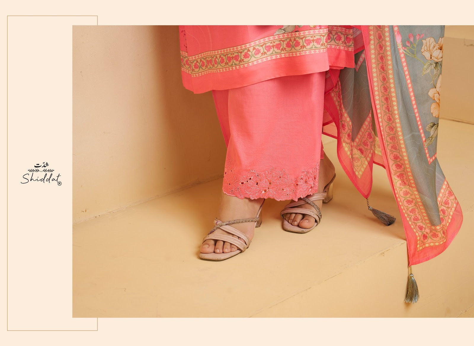 Serina 1002 Shiddat Muslin Pant Style Suits Wholesaler Gujarat
