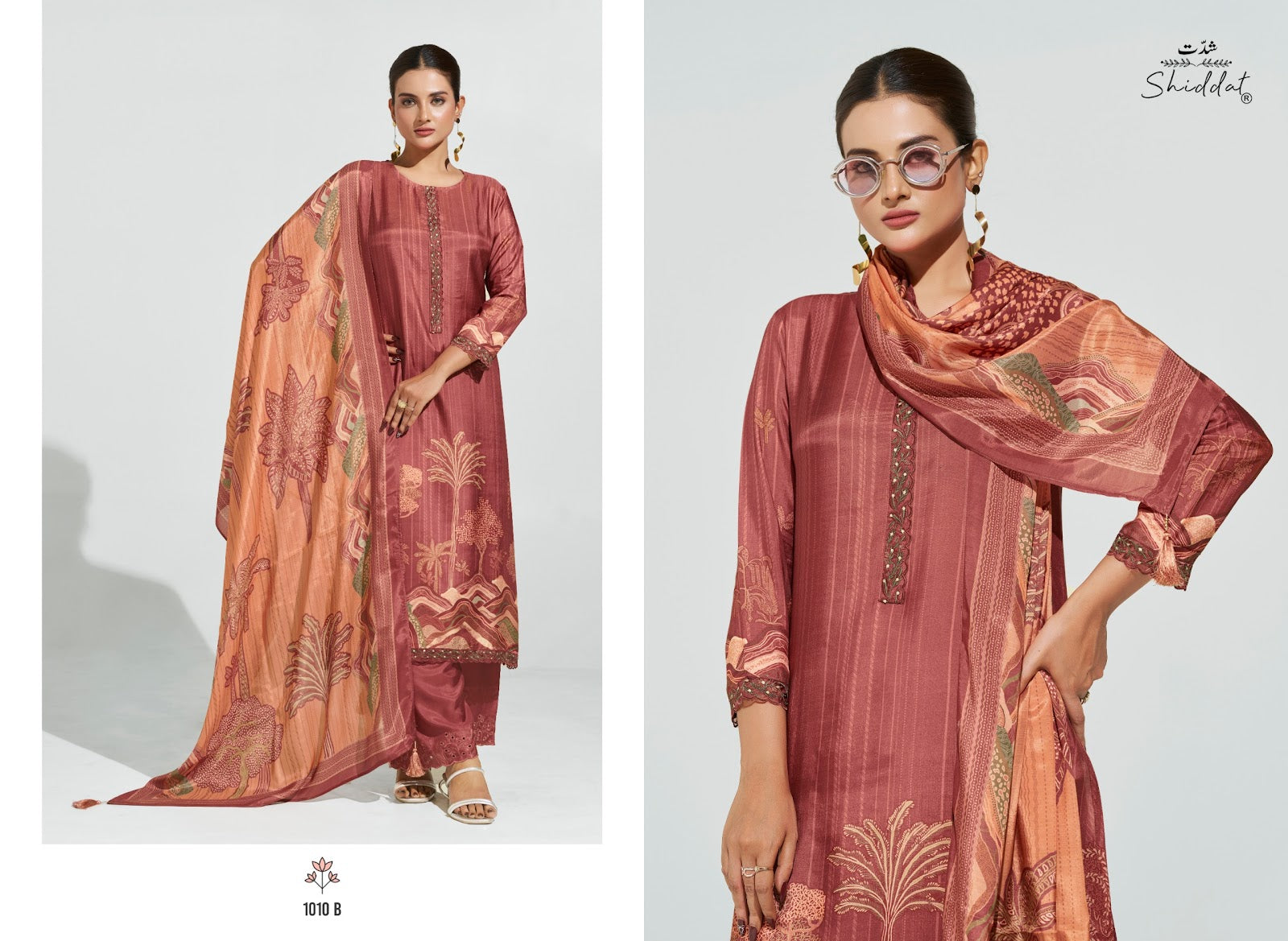 Serina 1010 Shiddat Muslin Pant Style Suits Wholesaler India