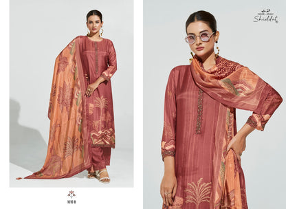 Serina 1010 Shiddat Muslin Pant Style Suits Wholesaler India