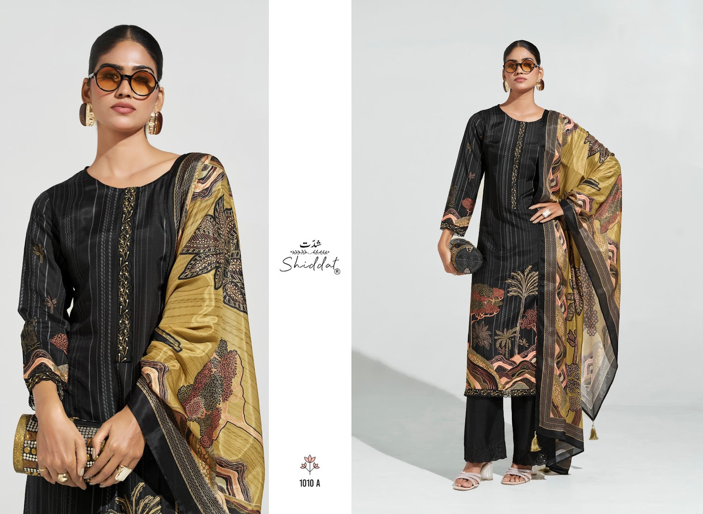 Serina 1010 Shiddat Muslin Pant Style Suits Wholesaler India