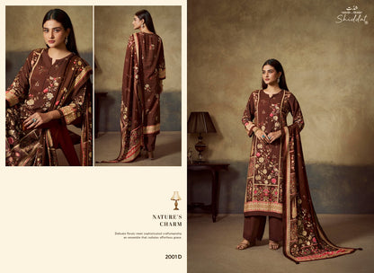 Serina 2 Shiddat Muslin Plazzo Style Suits Manufacturer Gujarat