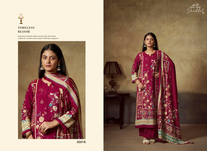 Serina 2 Shiddat Muslin Plazzo Style Suits Manufacturer Gujarat