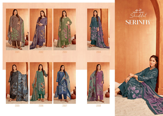 Serinity Shiddat Pashmina Suits Supplier Gujarat