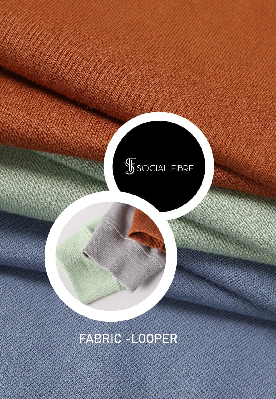 Sf 399 Social Fibre Cotton Looper Mens Tshirts Manufacturer Ahmedabad