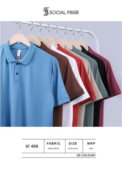 Sf 456 Social Fibre Tencil Mens Tshirts Manufacturer Ahmedabad