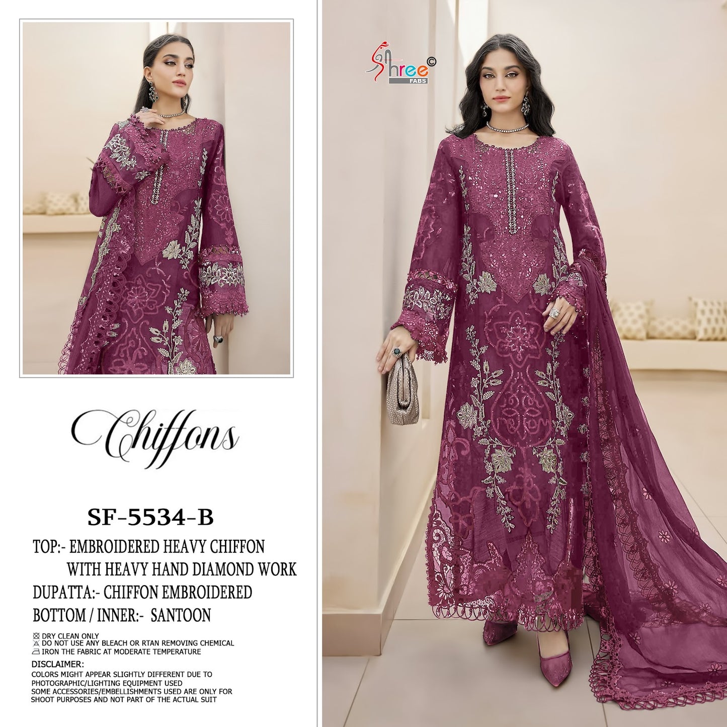 Sf 5534 Shree Fabs Pakistani Salwar Suits Wholesale Price