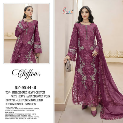 Sf 5534 Shree Fabs Pakistani Salwar Suits Wholesale Price