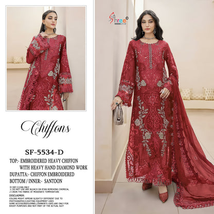 Sf 5534 Shree Fabs Pakistani Salwar Suits Wholesale Price