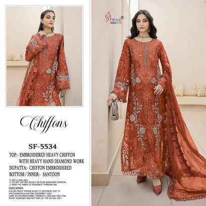 Sf 5534 Shree Fabs Pakistani Salwar Suits Wholesale Price