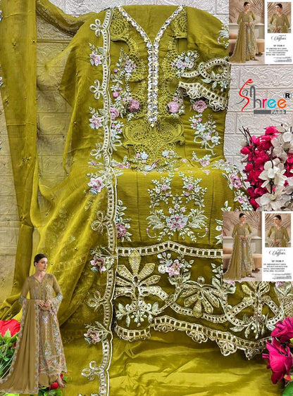 Sf 5538 D To G Maria B Chiffons Shree Fabs Pakistani Salwar Suits Manufacturer Ahmedabad