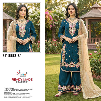 Sf 5553 Shree Fabs Jimmy Choo Pakistani Readymade Suits Exporter