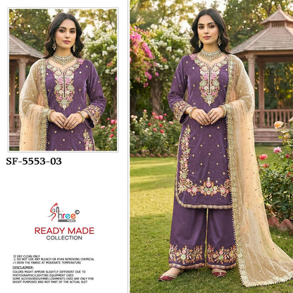 Sf 5553 Shree Fabs Jimmy Choo Pakistani Readymade Suits Exporter